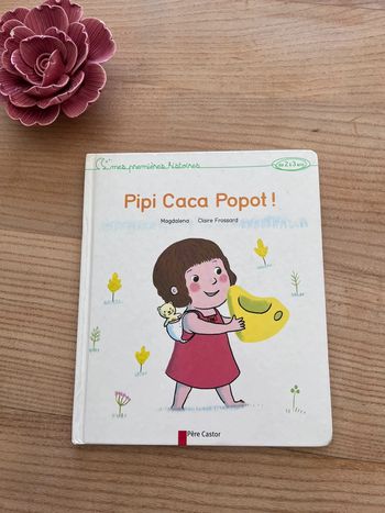 Livre enfant sur le pot propreté
