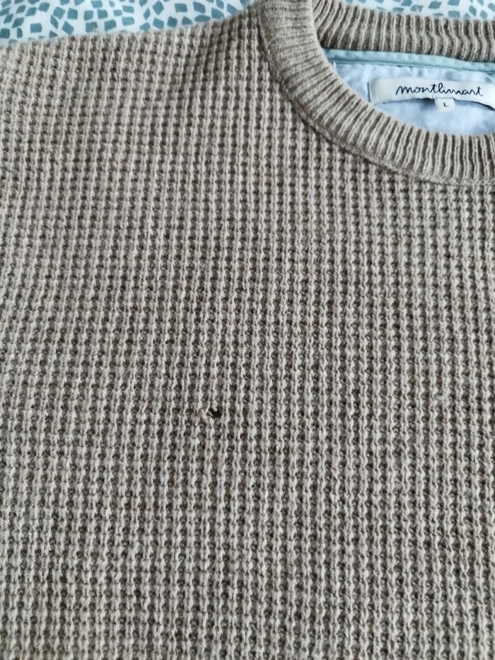 Pull Montlimart homme L - photo numéro 4