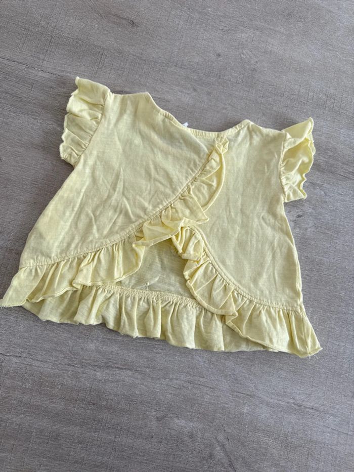 Tee shirt Zara 3/6 mois - photo numéro 3