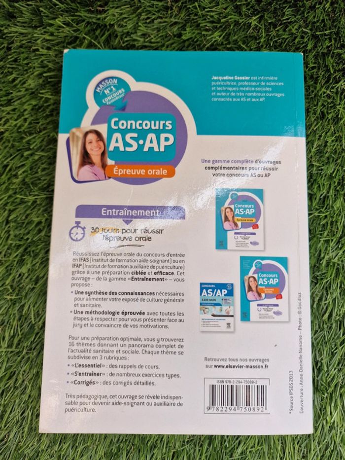 Concours ASAP épreuve orale de Jacqueline Gassier - photo numéro 2