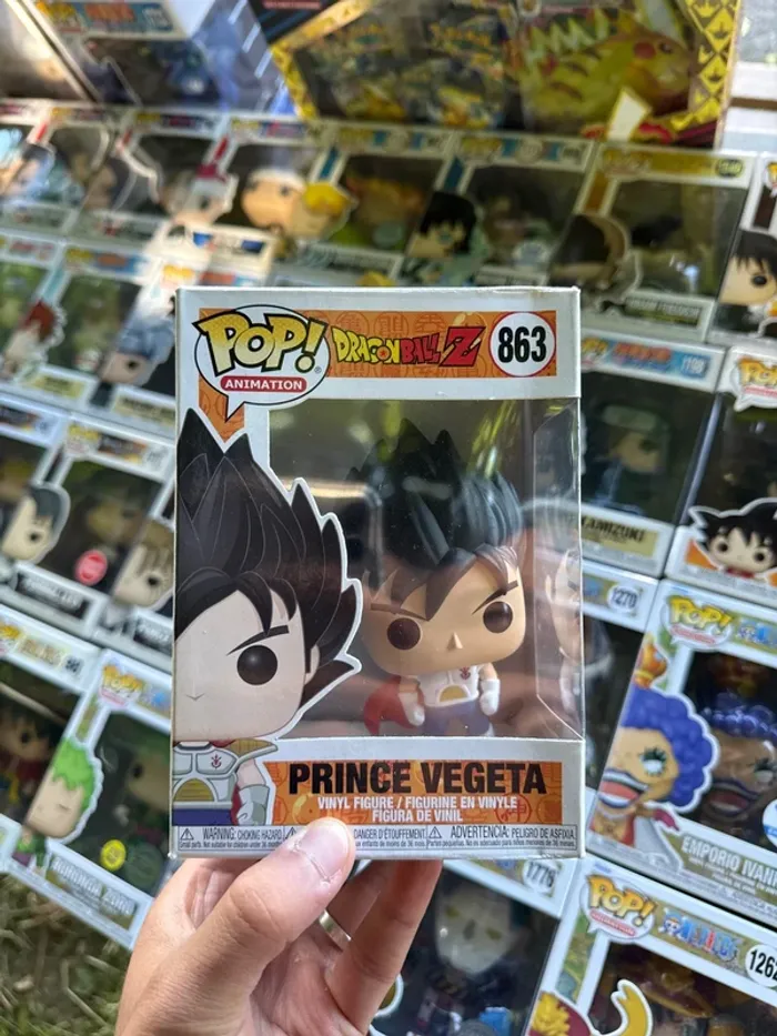Funko Pop Prince Végéta 863 - Dragon Ball Z - photo numéro 2