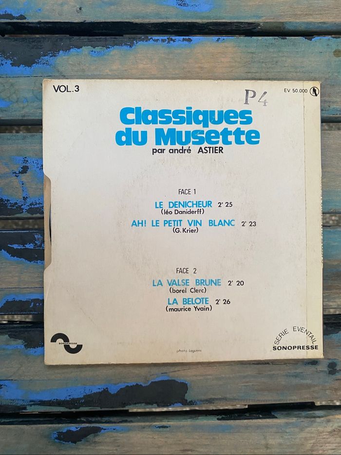 Vinyle musette - photo numéro 2