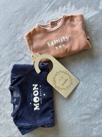 Lot 2 pyjama 1 mois