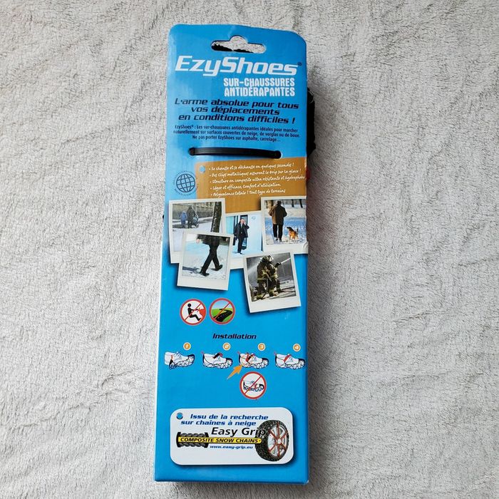 Sur-chaussures antidérapantes ezyshoes en taille 48/52 - photo numéro 2