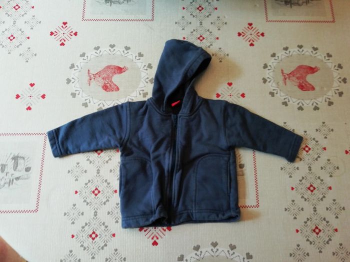 Sweat zippé 6 mois
