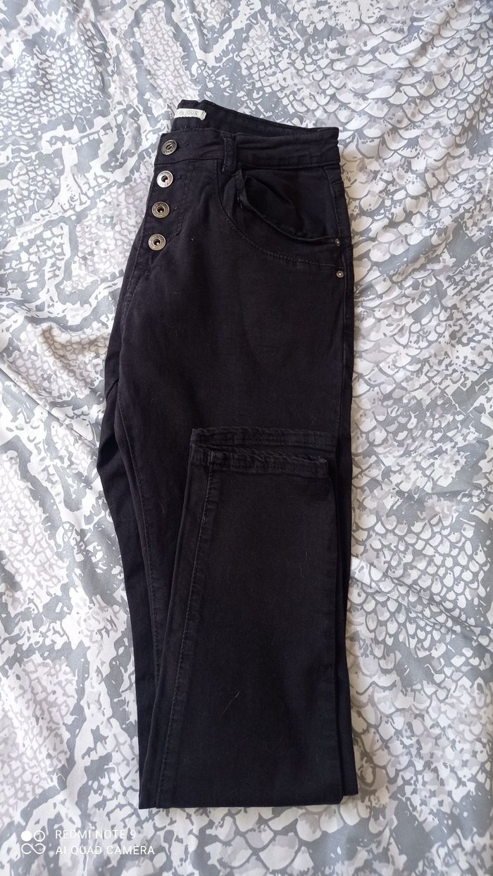 Pantalon noir Place du Jour taille XS - photo numéro 6