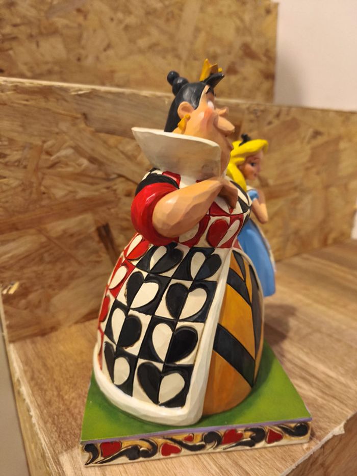 Figurine Alice Et La Reine De Coeur - Disney Traditions - photo numéro 4