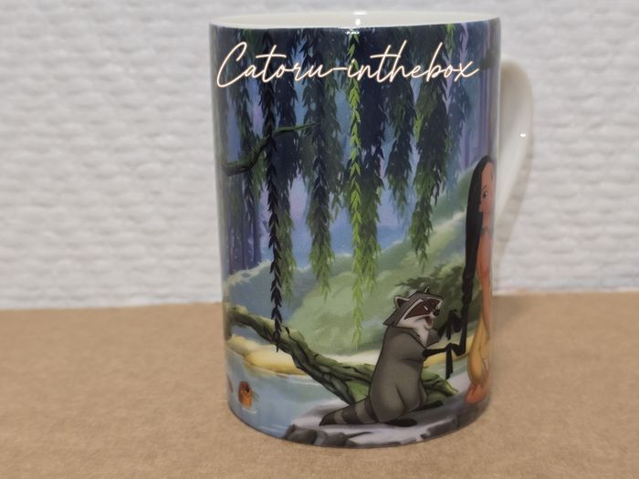 Tasse / Mug / Cup Disney Classics Pocahontas John Smith Meeko / Meiko - photo numéro 2