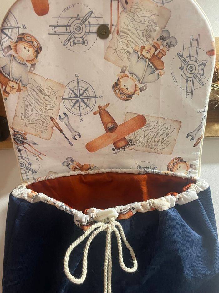 Sac à dos enfants fait main - photo numéro 2