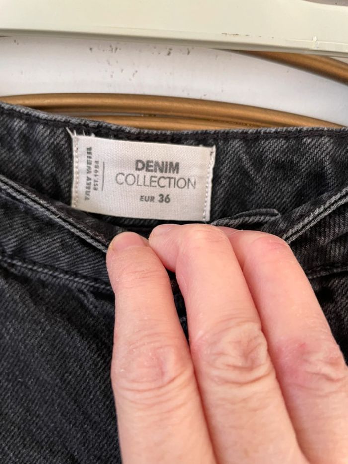 Jeans noir Tally Weijl T36 - photo numéro 3