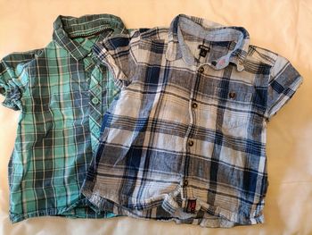 Chemises manches courtes 3 ans