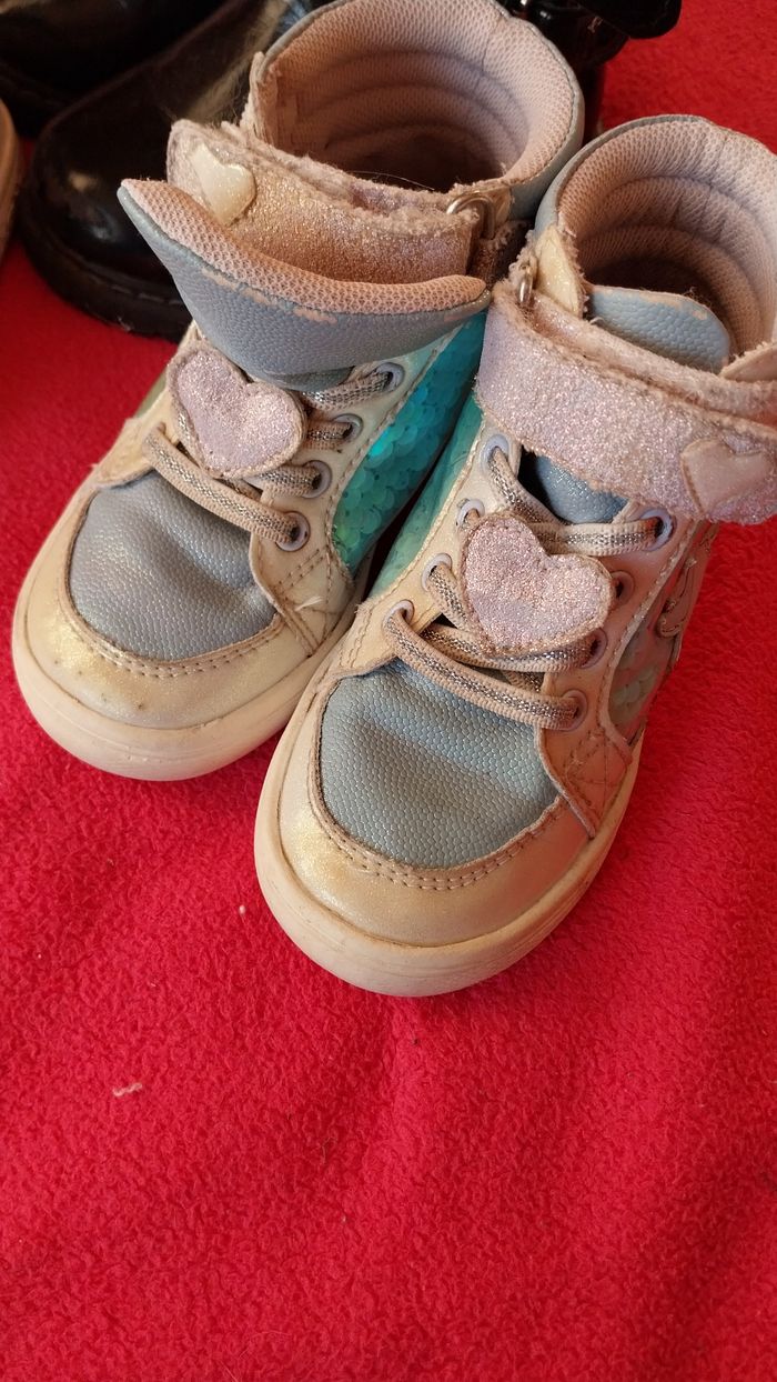 3  paires chaussures fille - photo numéro 2