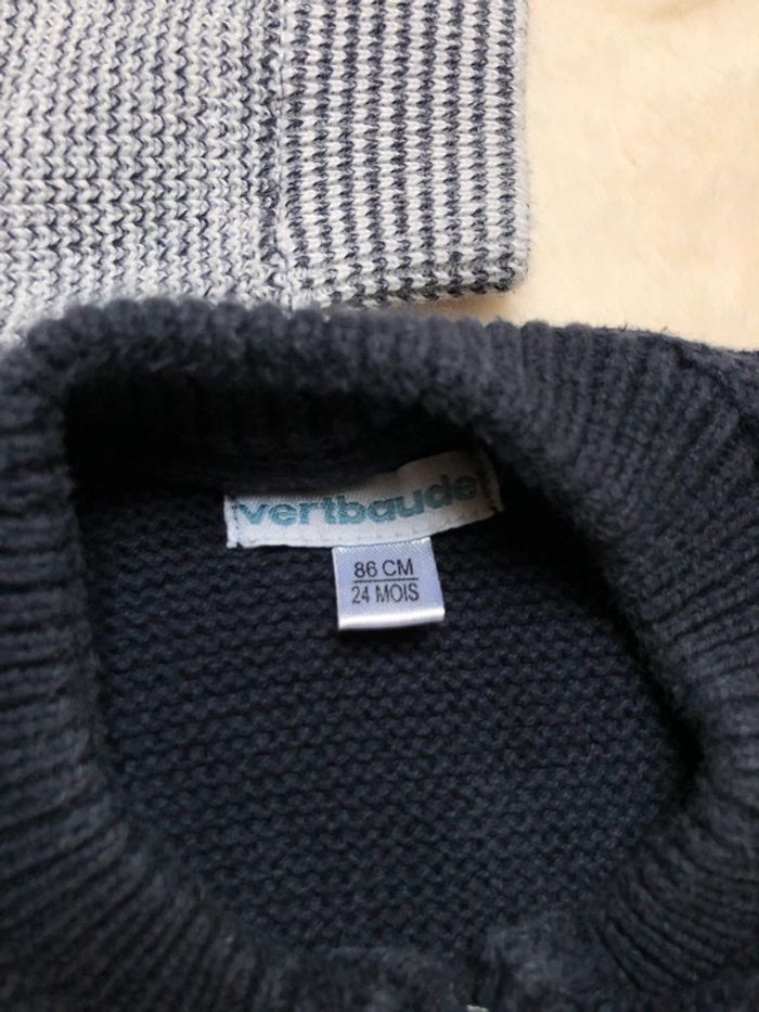 Lot 3 gilets sweat 18 mois - photo numéro 6