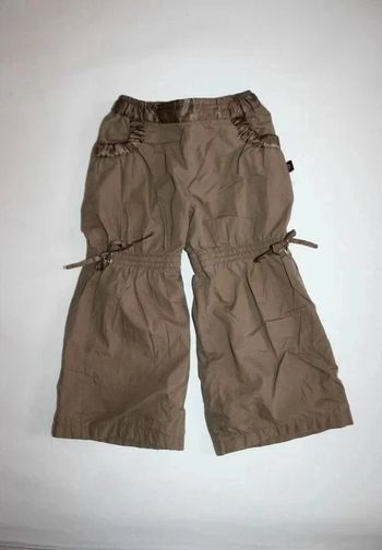 Pantalon marron doublé 3 ans