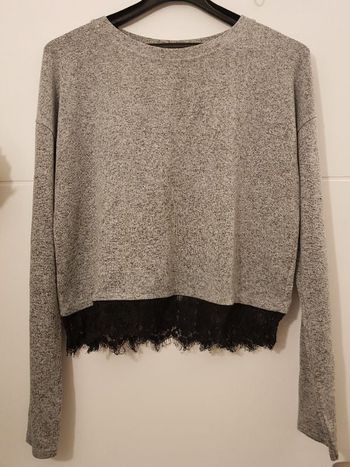 pull léger - gris - taille S