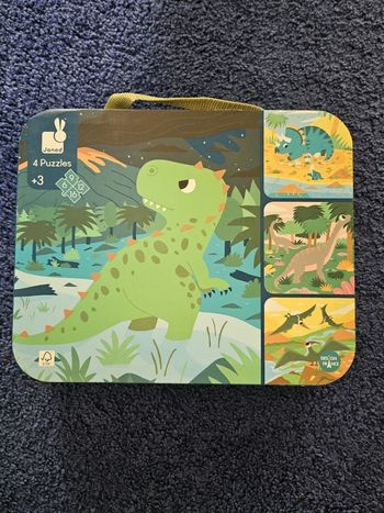Puzzle dinosaure janod