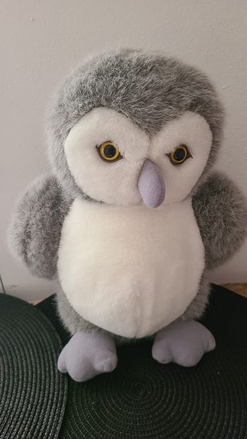 quasty boots peluche hibou