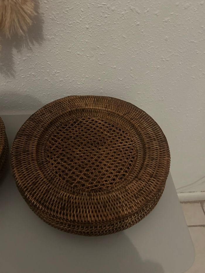 Assiette osier - photo numéro 2