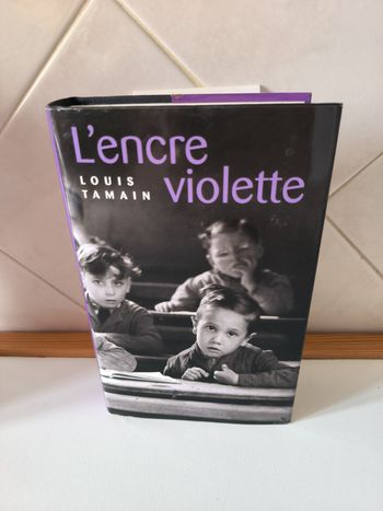 livre L'encre violette - louis tamain en tres bon etat ref EC