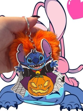 Porte clés Halloween Stitch