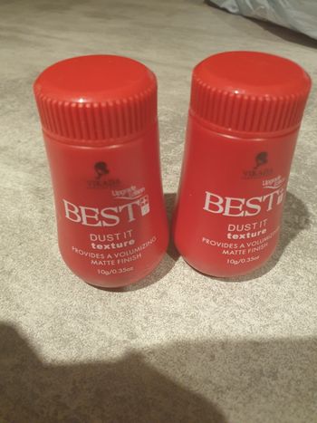 2 pots de Poudre coiffante neuves