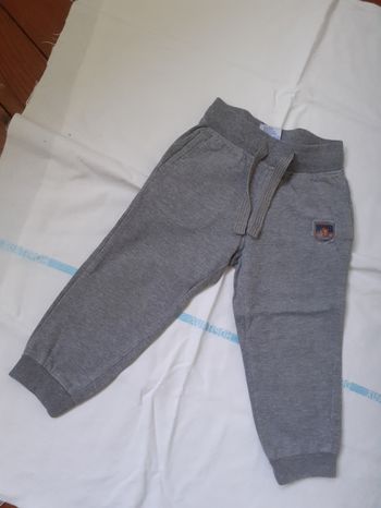 Pantalon jogging gris clair