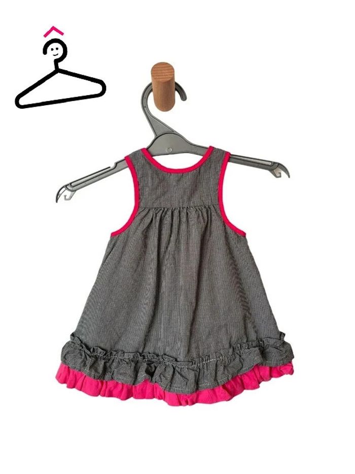 LOT de 3 robes d'été à bretelles - bébé fille 3 mois - photo numéro 3