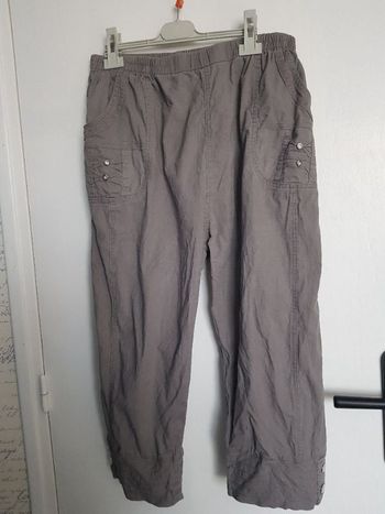 Pantacourt  brun clair