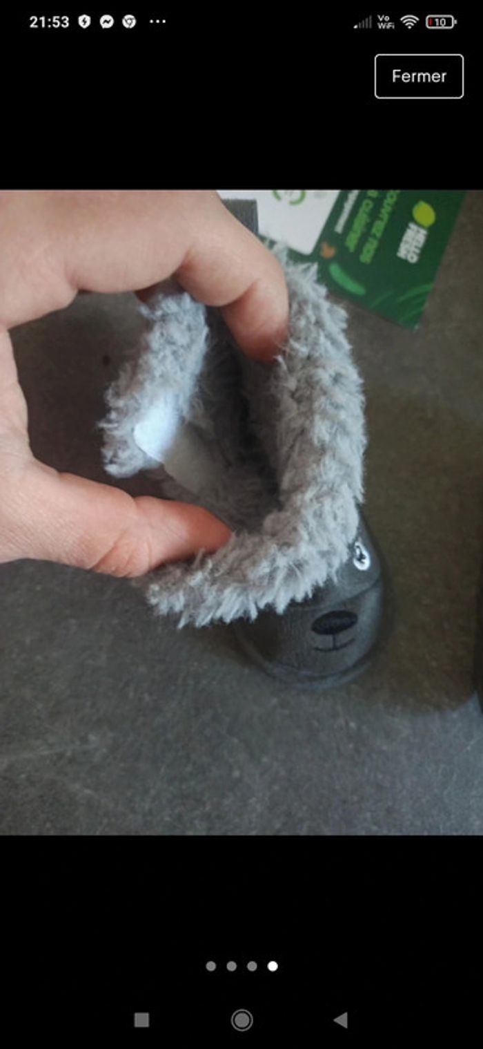 Chaussons bébé mixtes - photo numéro 4
