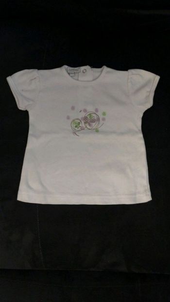 T-shirt manches courtes blanc