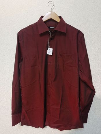 Chemise Homme Rouge Seidensticker - Taille M

