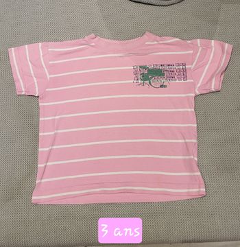 T-shirt mixte 3 ans tissaia