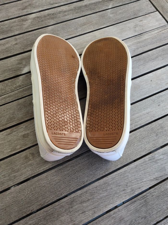 Basket chaussures homme Lacoste 44 - photo numéro 8