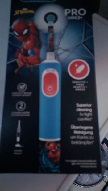 Brosse à dents électriques spiderman 