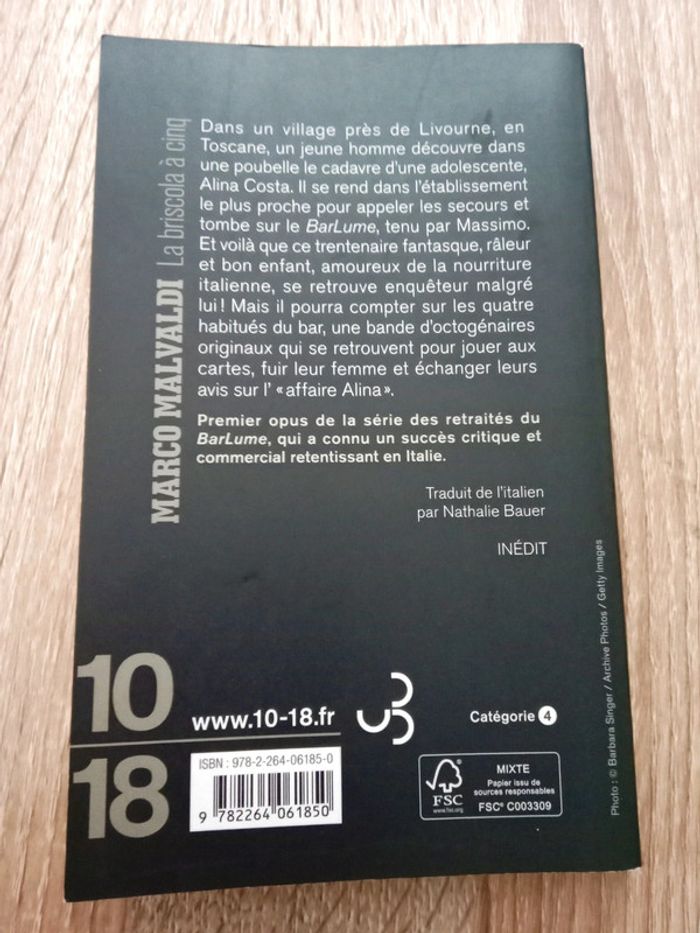 Marco Malvaldi 🪅 La briscola à cinq - photo numéro 2