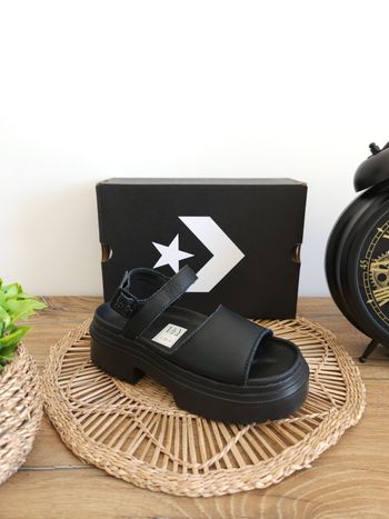 Sandales à plateforme Noir Converse Pointure 37