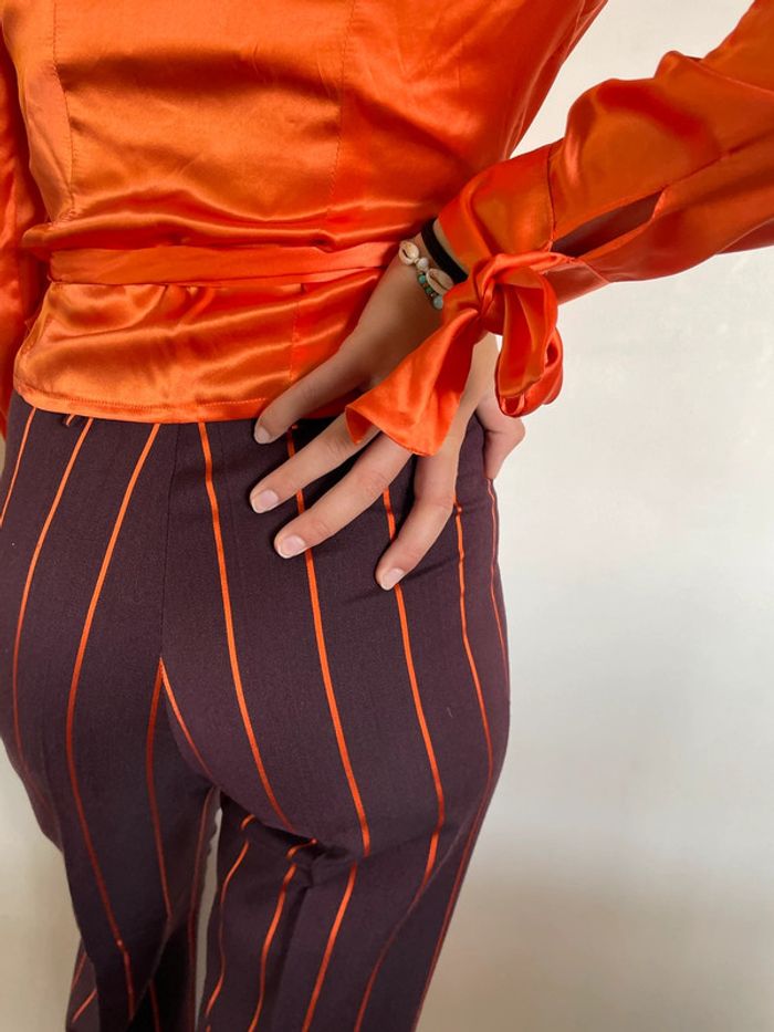 Ensemble créateur satiné Charo Azcona – Neuf 38 - photo numéro 11