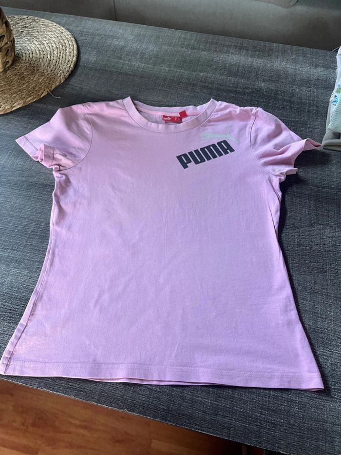 T-shirt manches courtes, marque puma taille 40