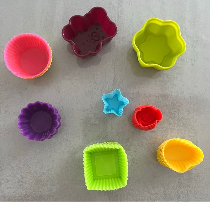 Lot de petits moules en silicone - photo numéro 2
