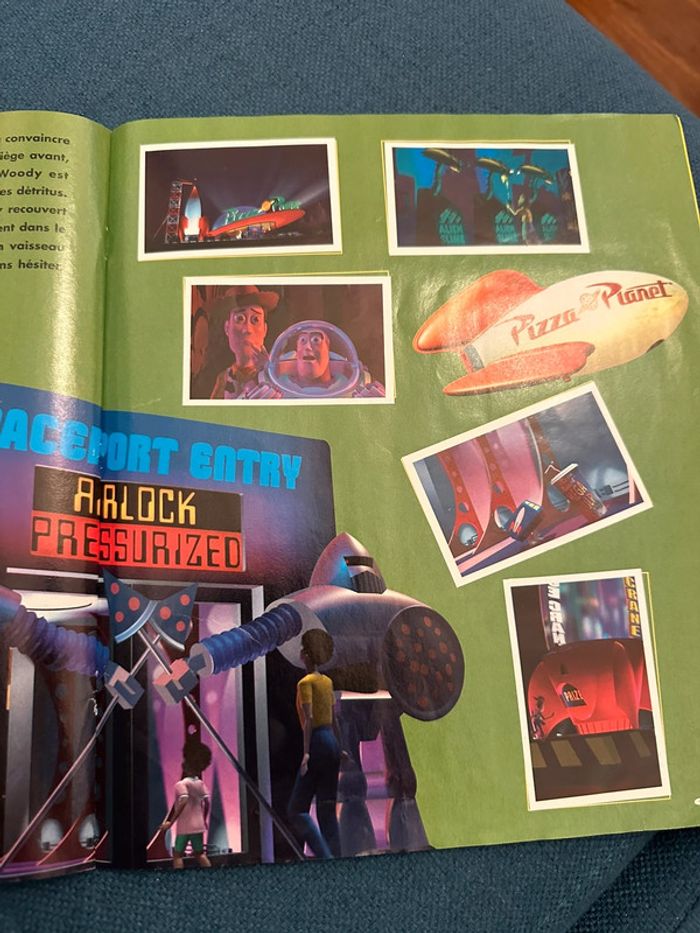 Album livre Panini complet stickers autocollants Disney Toy Story Pixar - photo numéro 8