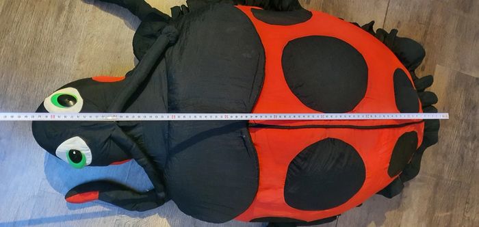 Peluche coccinelle 83 cm - photo numéro 4