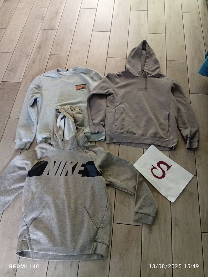 Lot taille S sweat