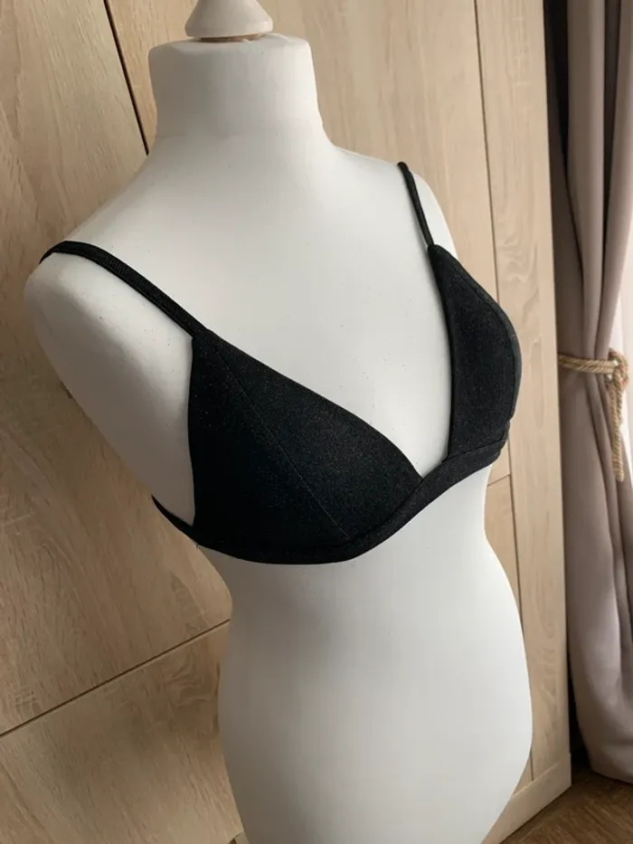 blazer, pantalon et soutien-gorge XL noir pailleté - photo numéro 11