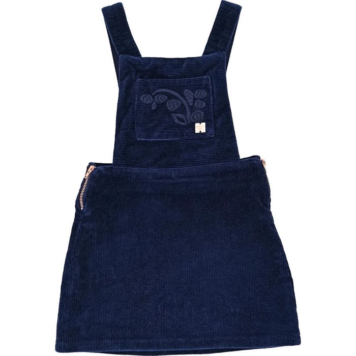 Robe salopette 3 ans en velours Carrément Beau