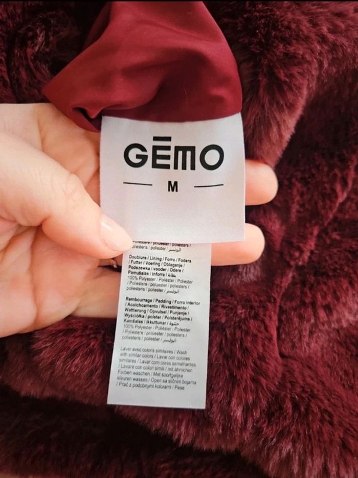 Manteau chaud femme réversible M gémo - photo numéro 3