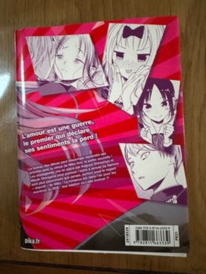 Livre Manga Love is war Tome 8 Édition Pika - photo numéro 2