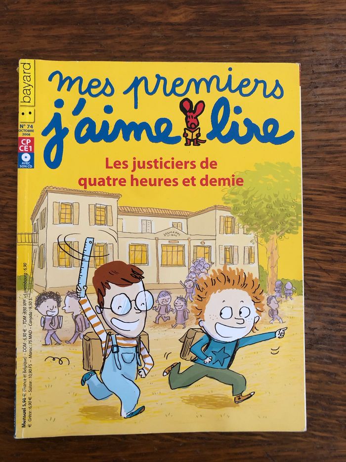 Mes premiers j’aime lire : les justiciers de quatre heures et demie