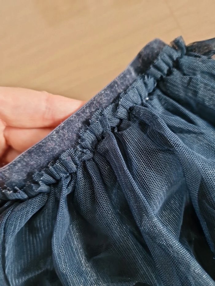 Jupe marine à volant 3 ans 96cm - photo numéro 2