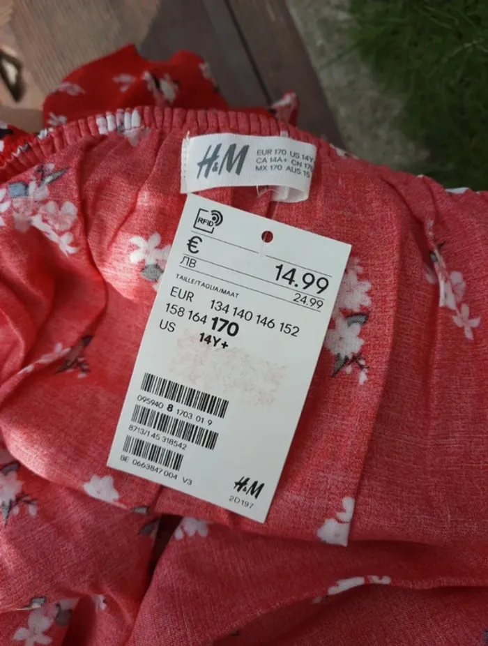 Robe épaules dénudées H&M - photo numéro 4