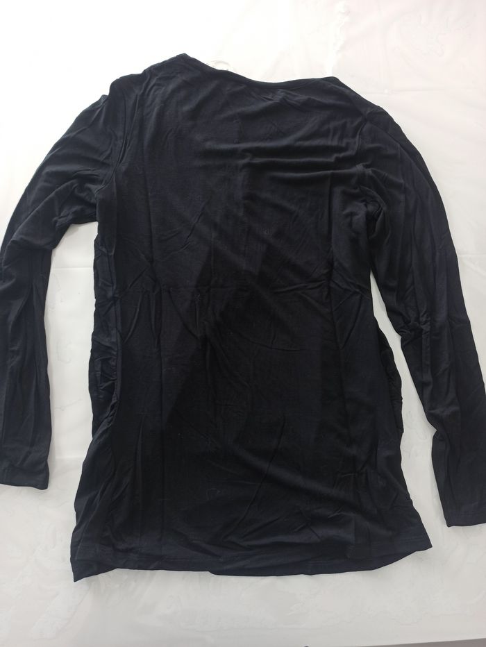 T-shirt manches longues maternité et allaitement - photo numéro 2